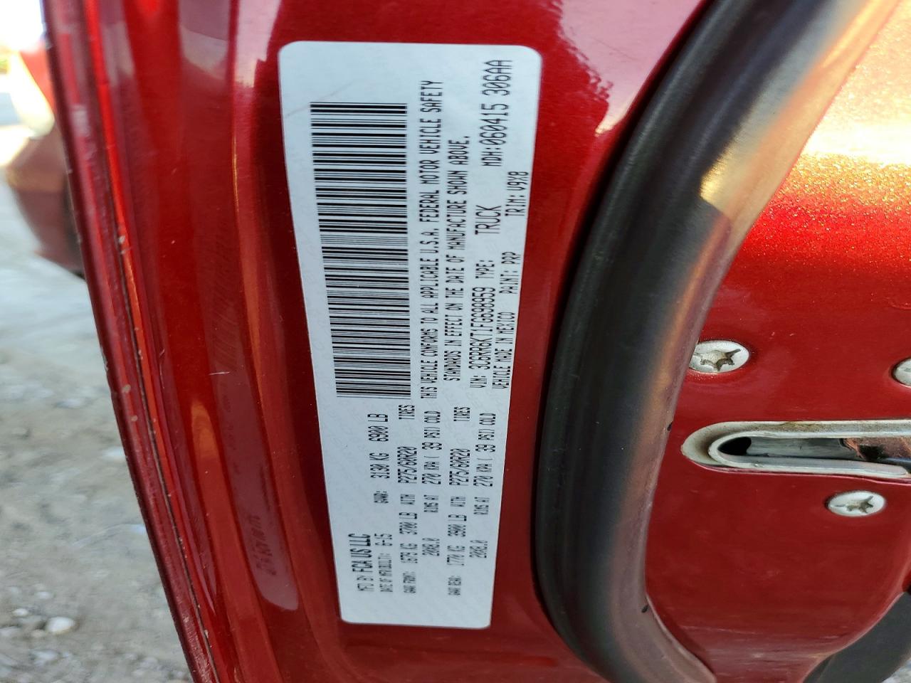 2015 RAM 1500 ST photo 12