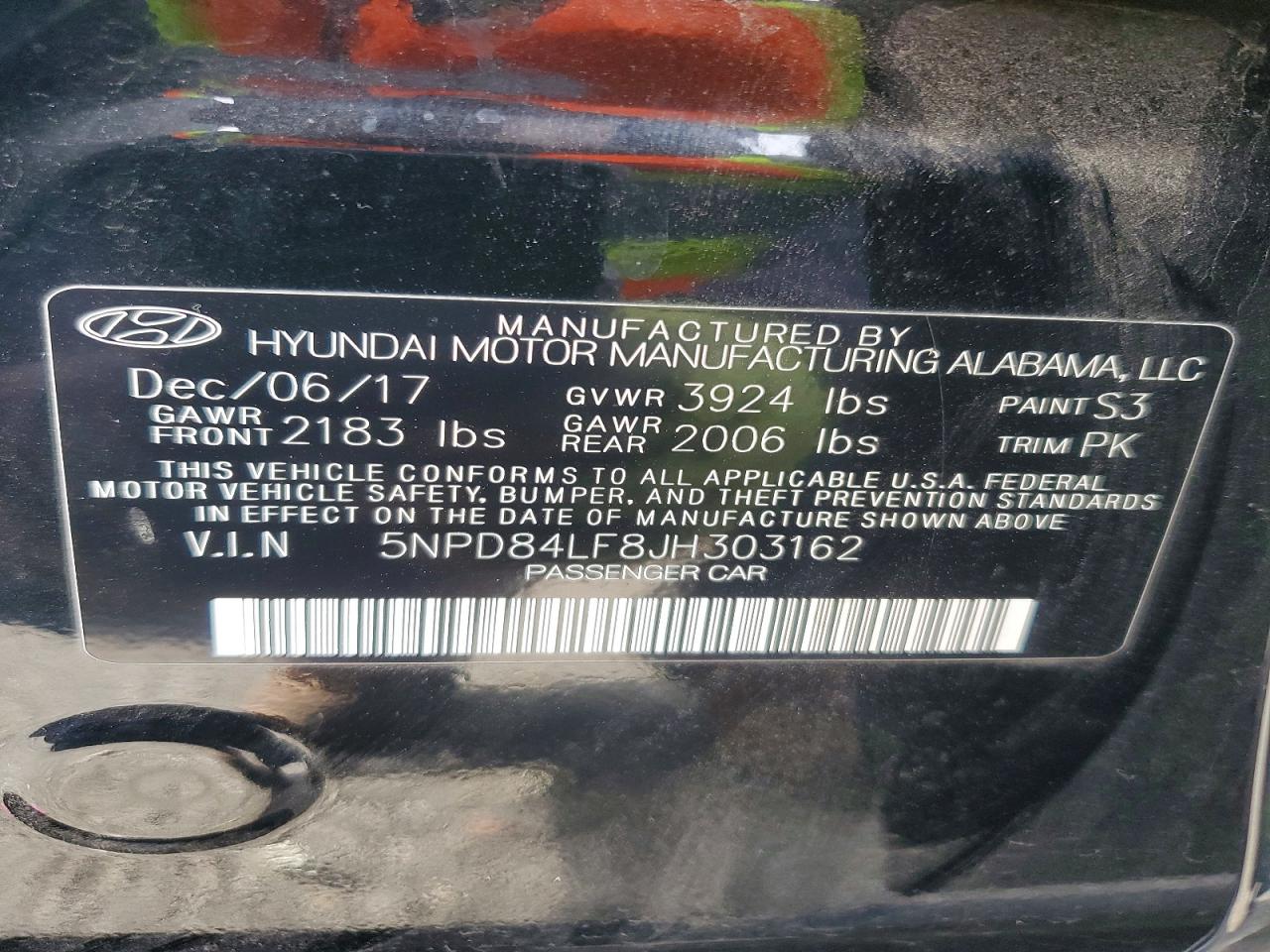2018 HYUNDAI ELANTRA SEL photo 12