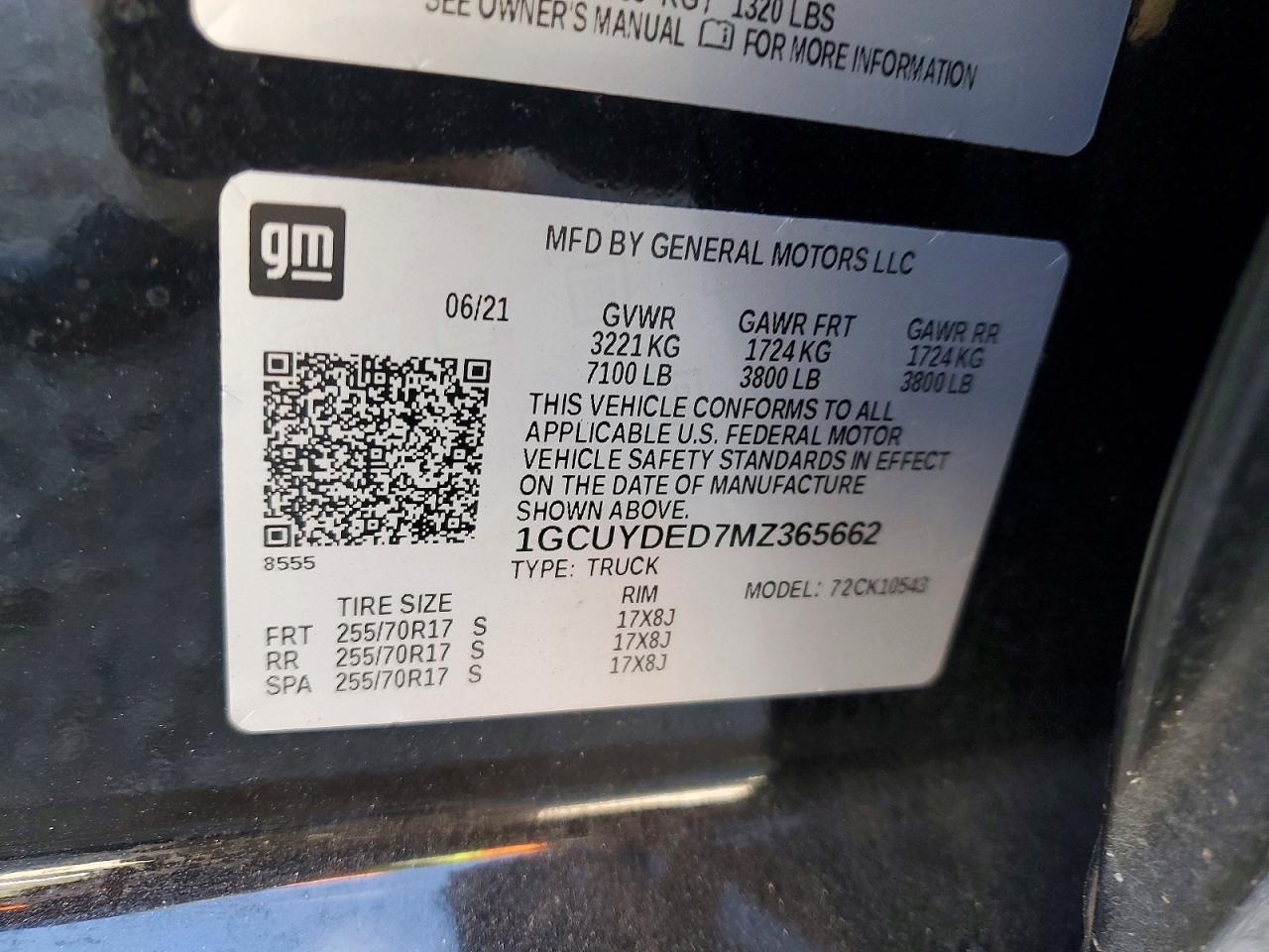 2021 CHEVROLET SILVERADO K1500 LT photo 13