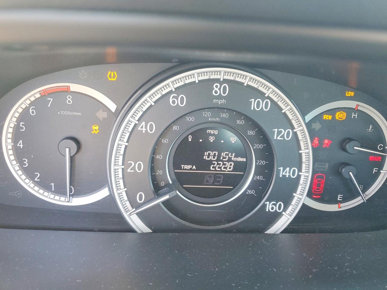 2015 HONDA ACCORD EXL photo 9