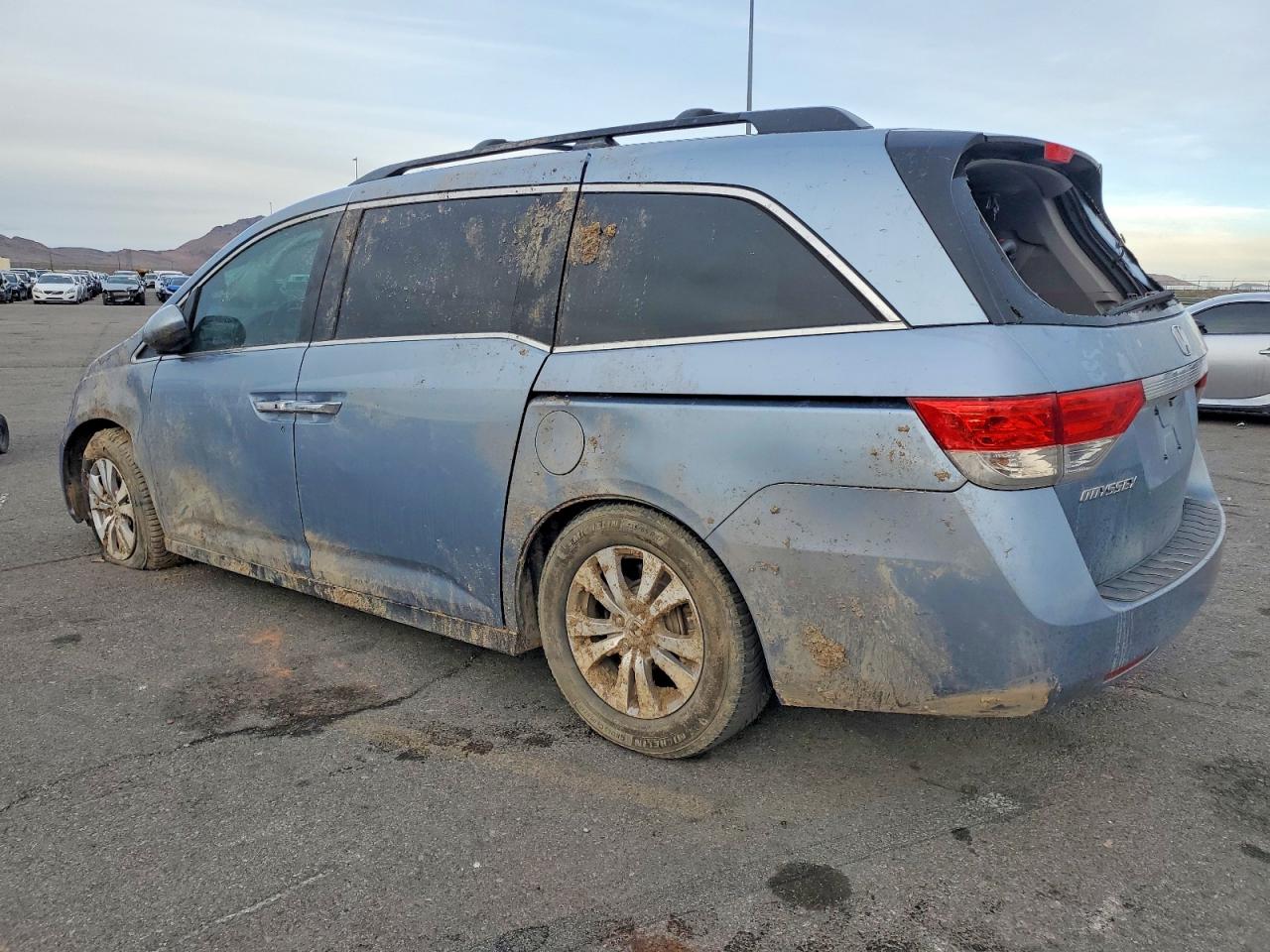 2014 HONDA ODYSSEY EXL photo 2