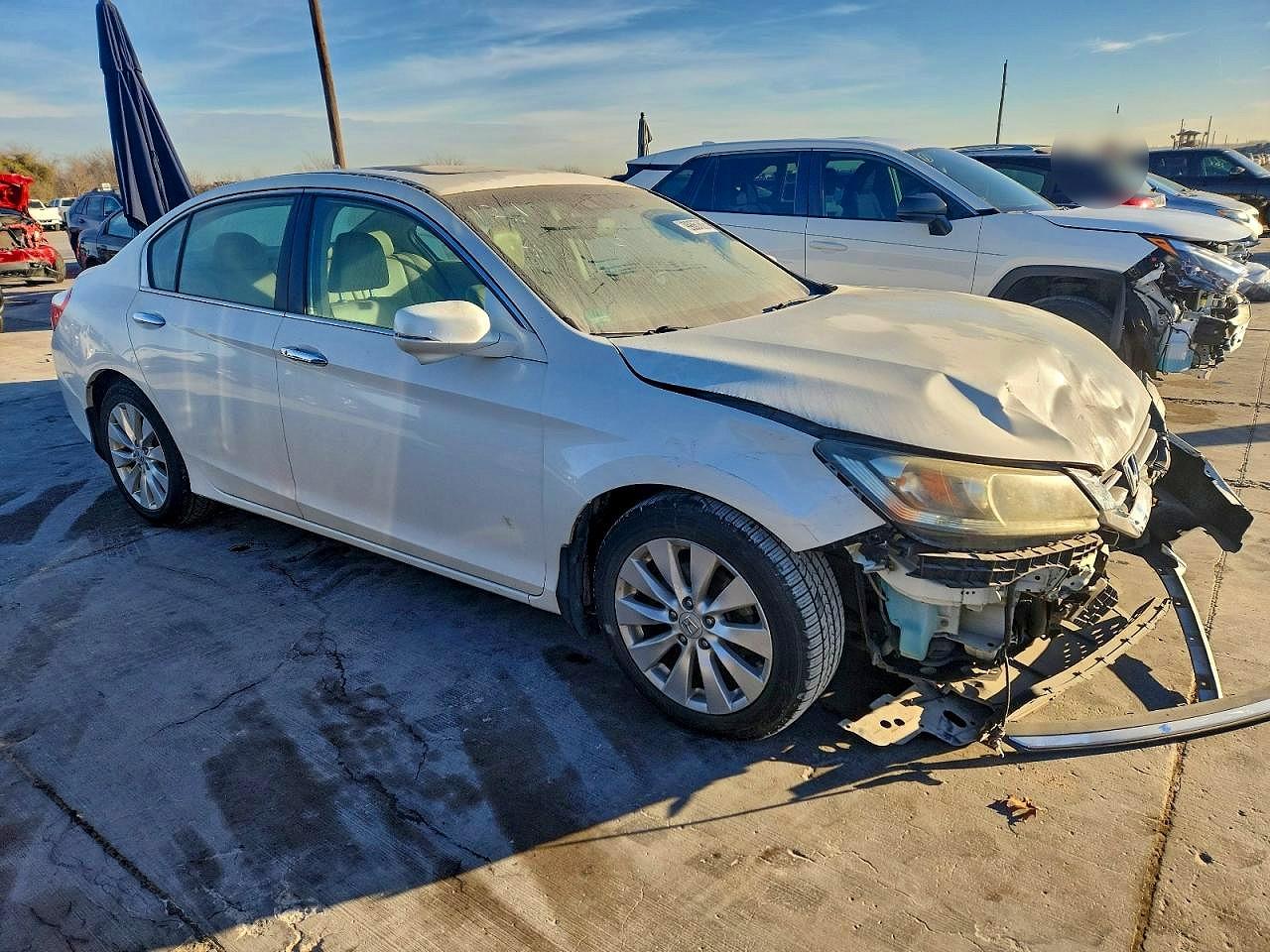 2013 HONDA ACCORD photo 4