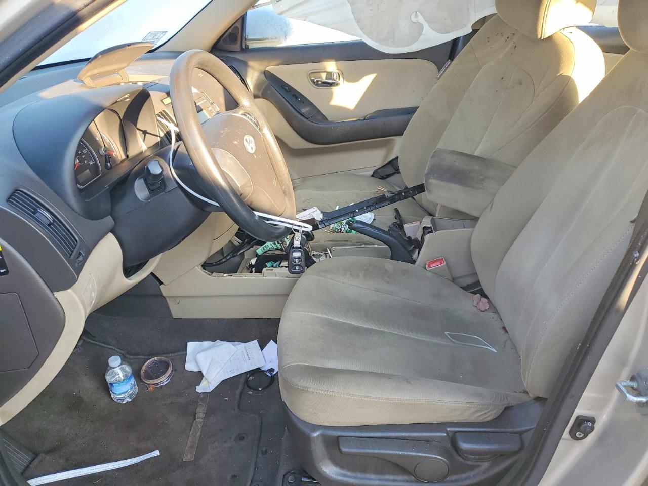 2010 HYUNDAI ELANTRA BLUE photo 7