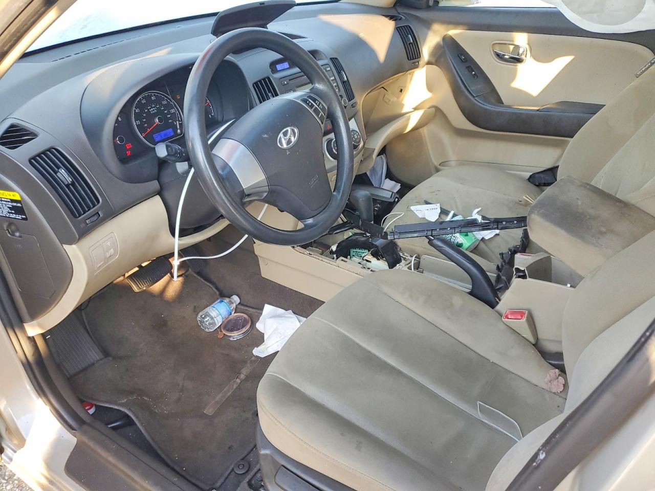 2010 HYUNDAI ELANTRA BLUE photo 8