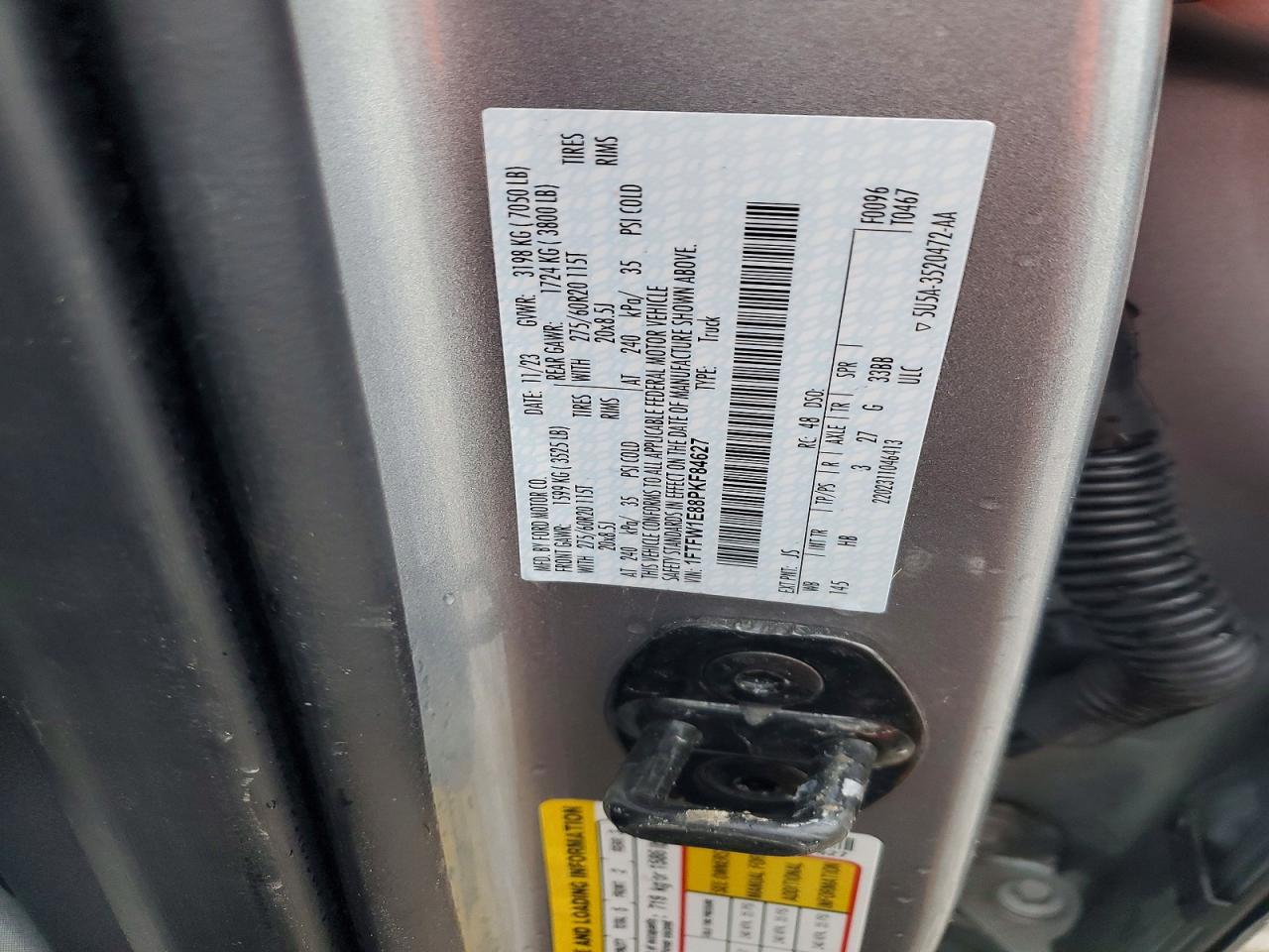 2023 FORD F150 SUPERCREW photo 23