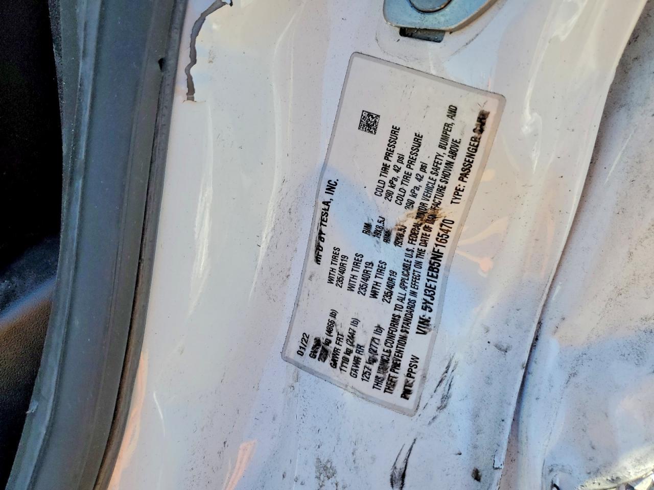 2022 TESLA MODEL 3 photo 12