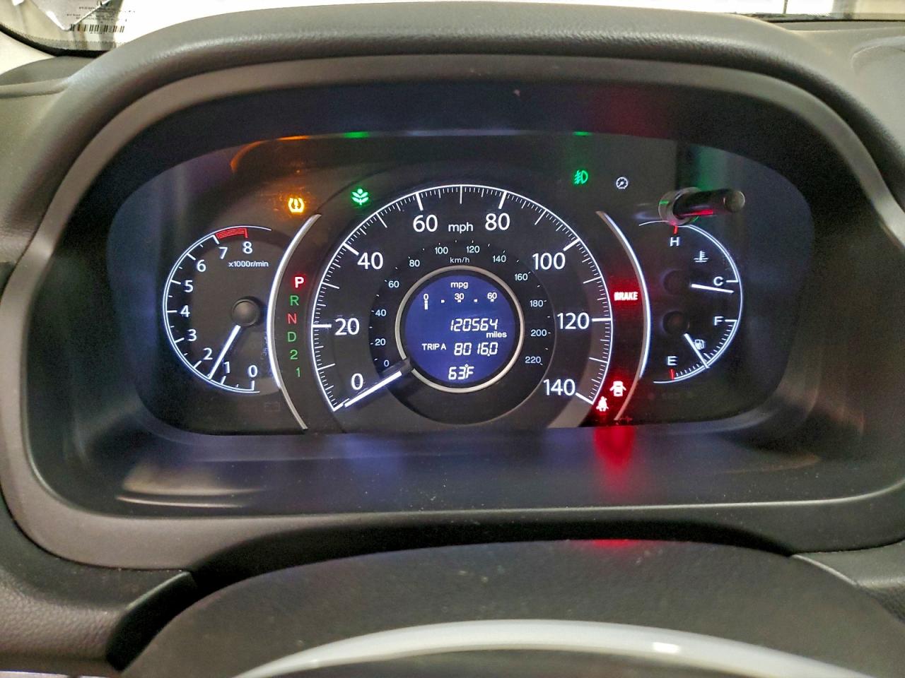 2014 HONDA CR-V EXL photo 9