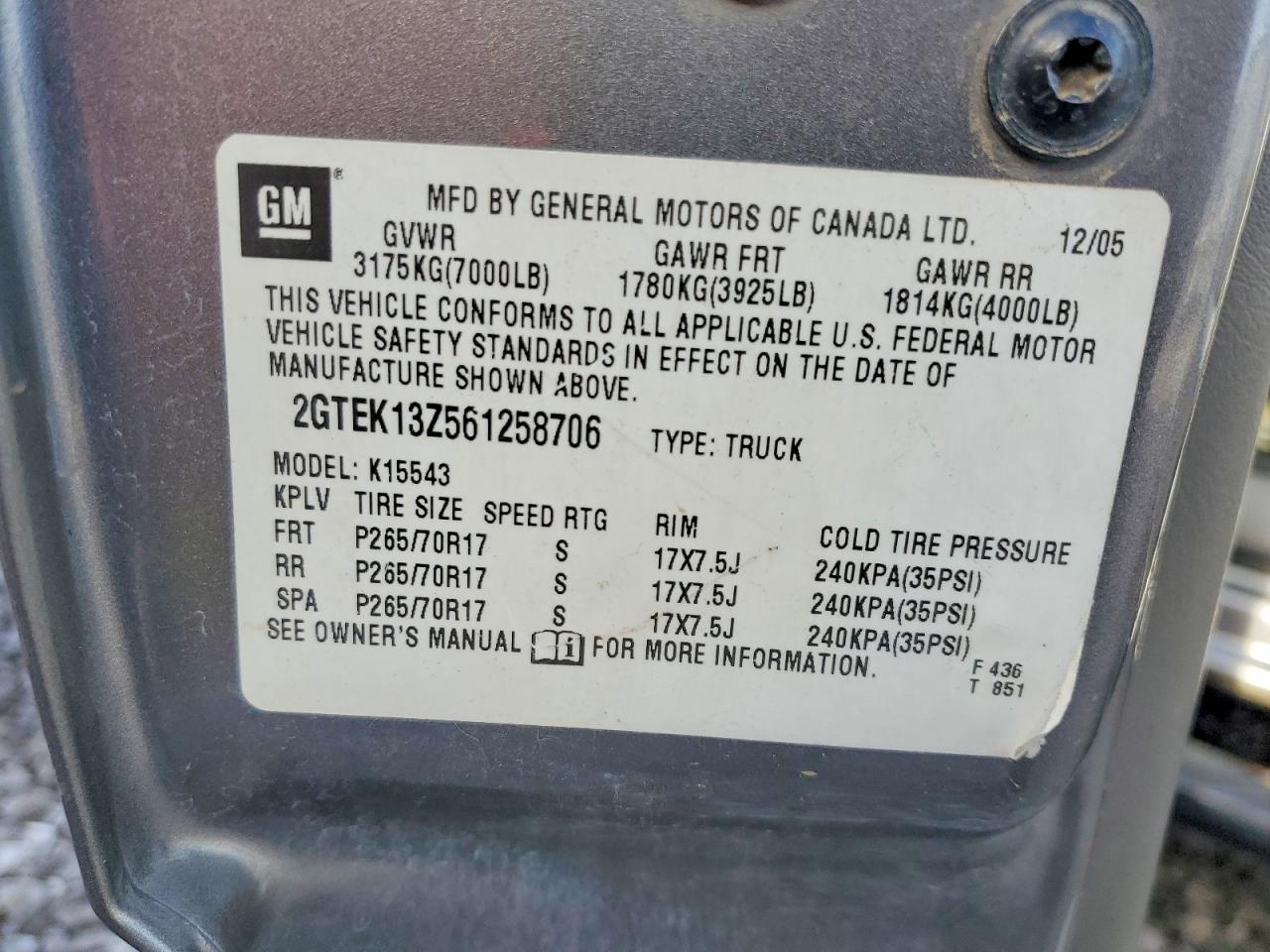 2006 GMC NEW SIERRA K1500 photo 12