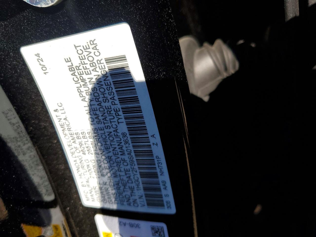 2025 HONDA ACCORD HYBRID SPORT photo 13