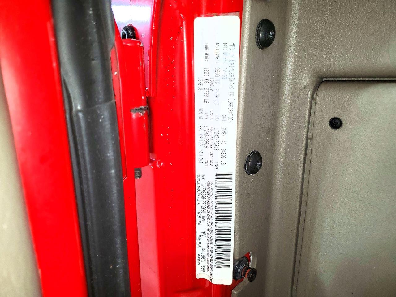 2004 JEEP WRANGLER / TJ RUBICON photo 13