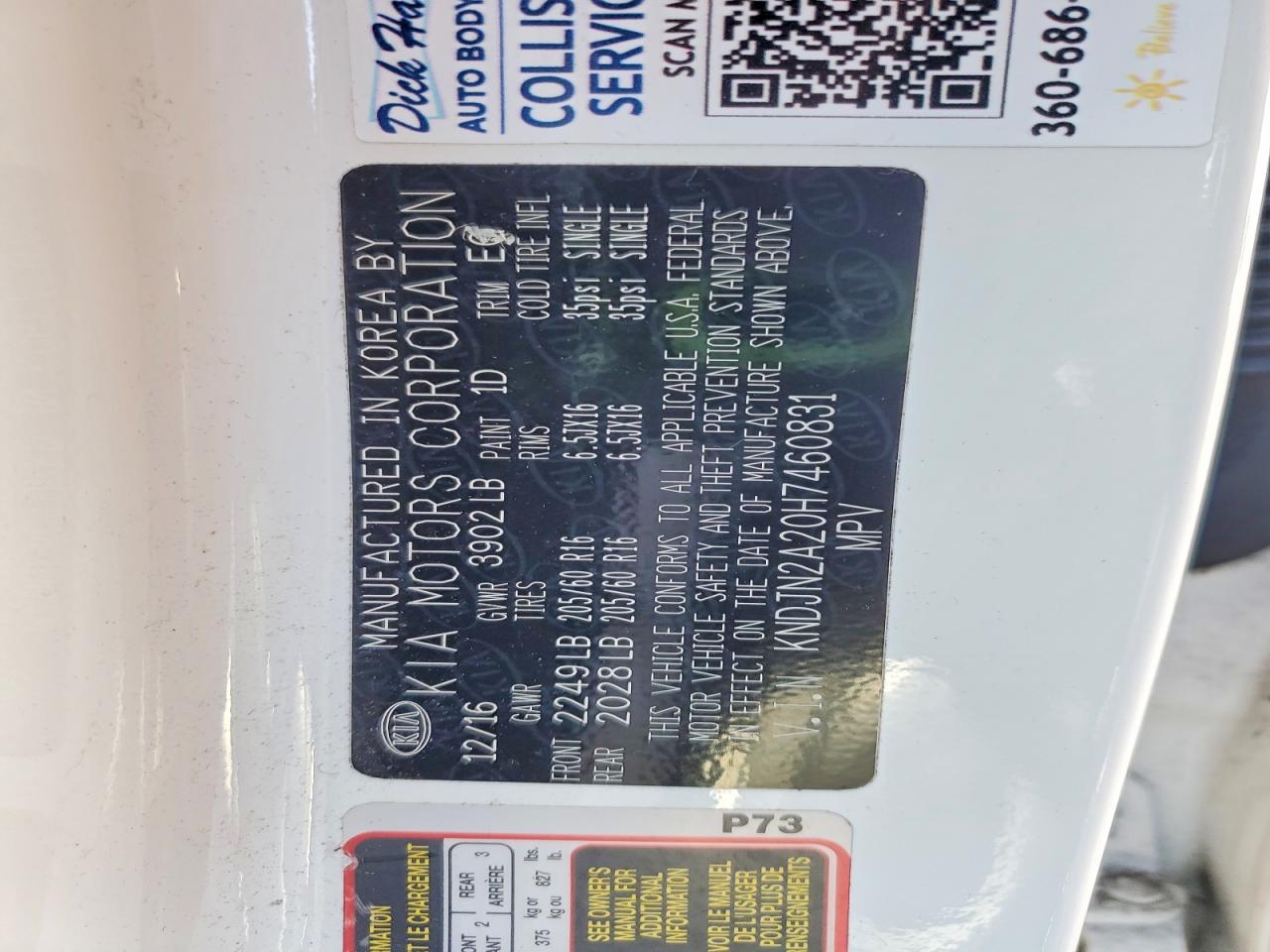 2017 KIA SOUL photo 12