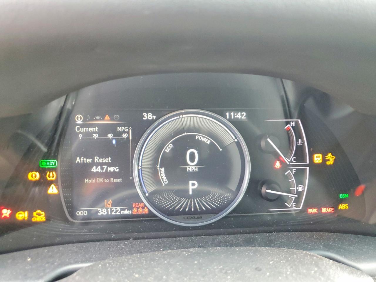 2022 LEXUS ES 300H BASE photo 9