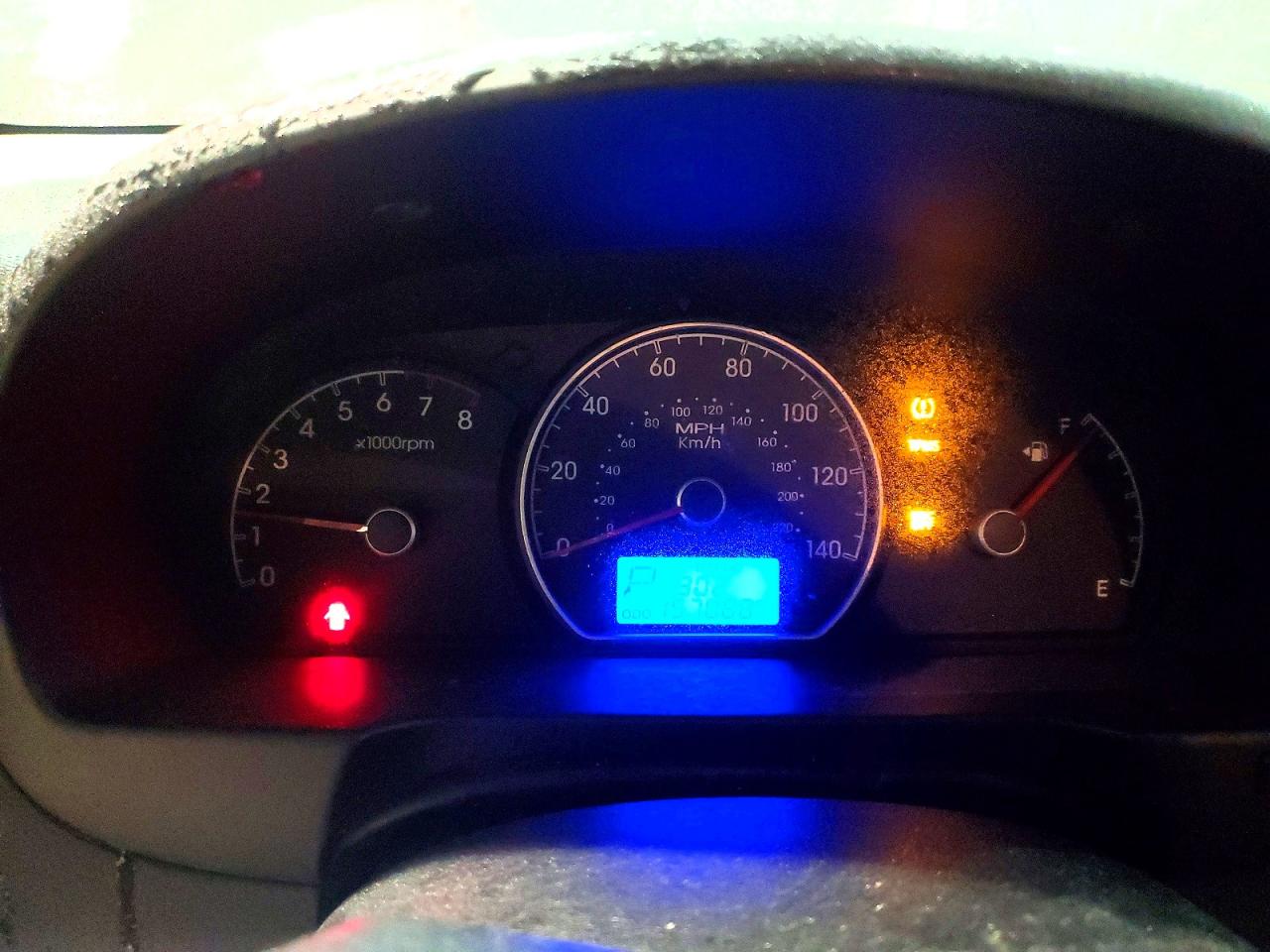 2010 HYUNDAI ELANTRA BLUE photo 9