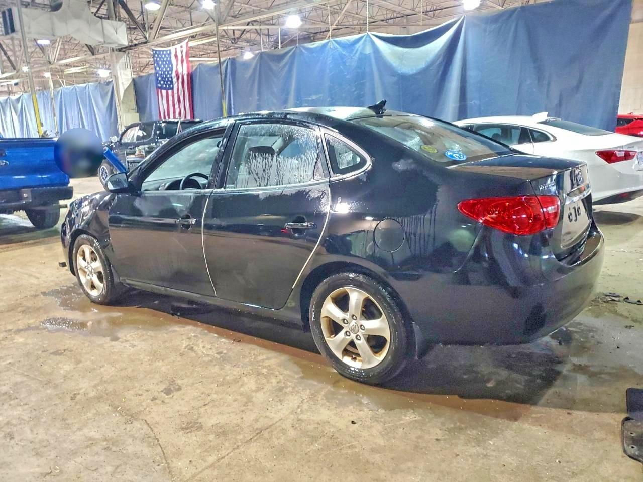 2010 HYUNDAI ELANTRA BLUE photo 2