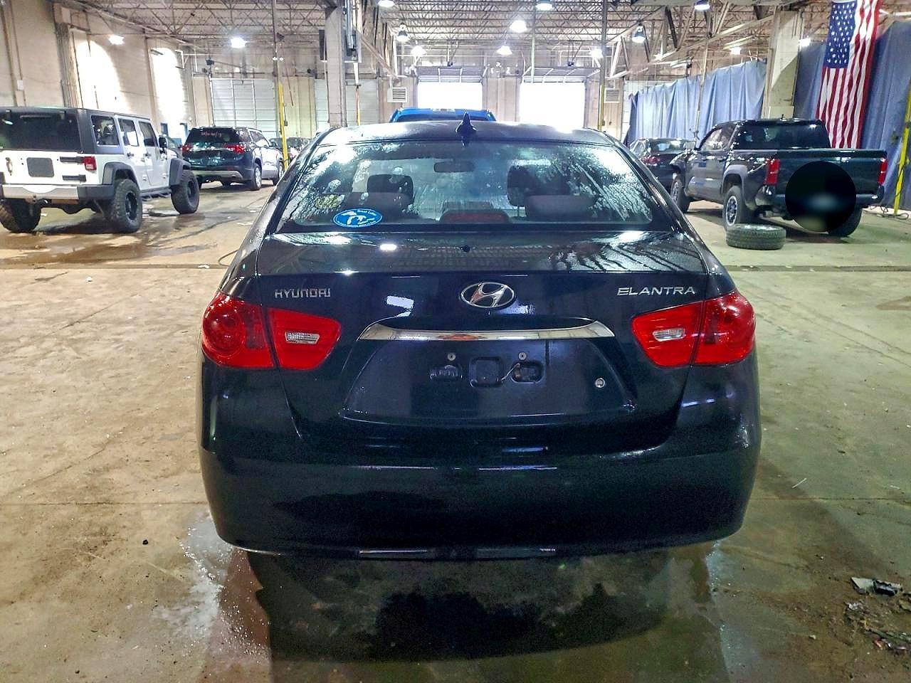 2010 HYUNDAI ELANTRA BLUE photo 6