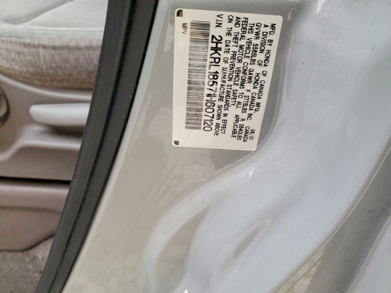 2001 HONDA ODYSSEY LX photo 13