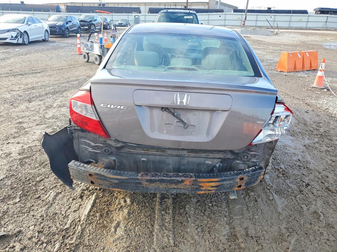 2012 HONDA CIVIC LX photo 6