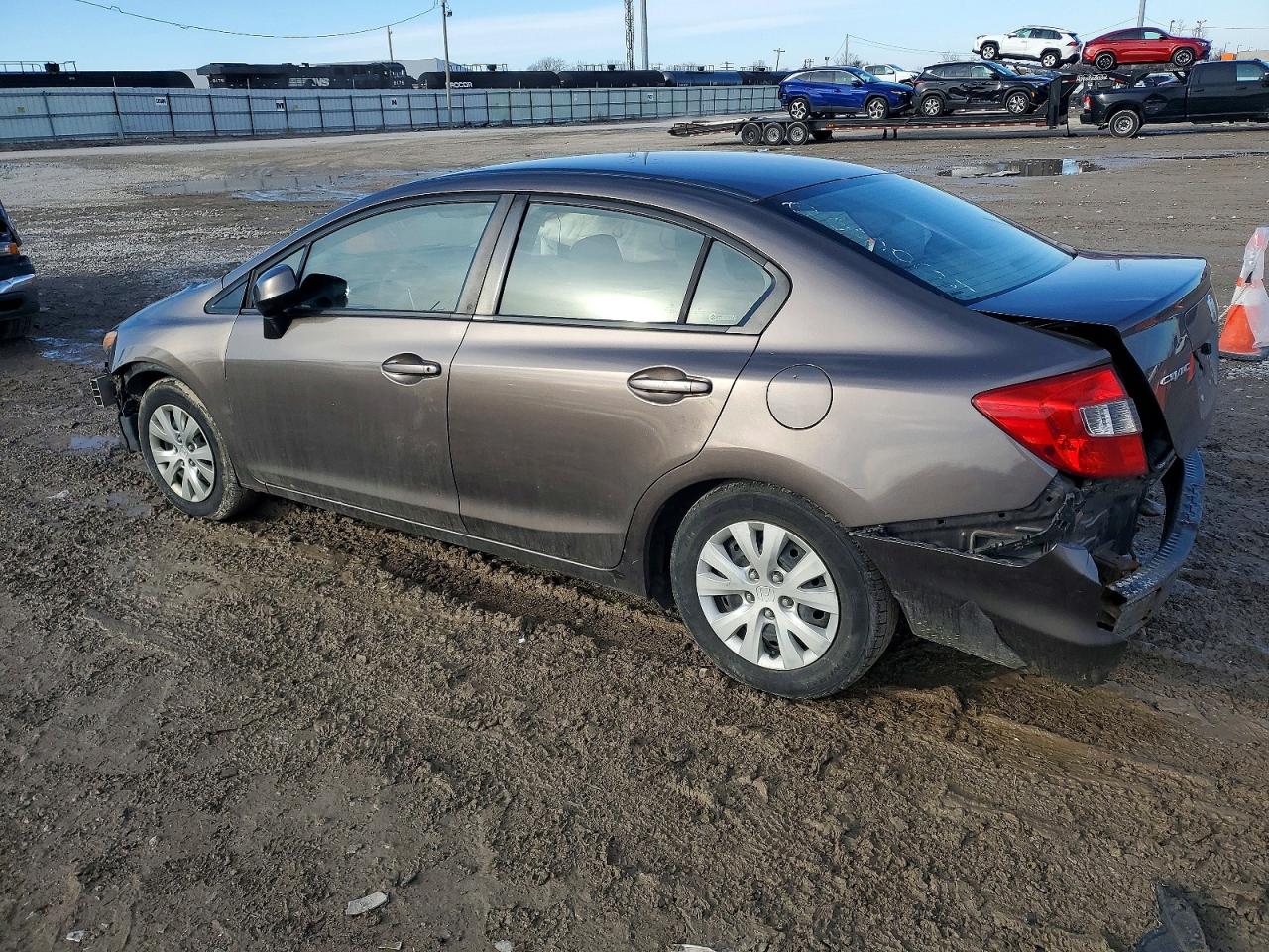 2012 HONDA CIVIC LX photo 2