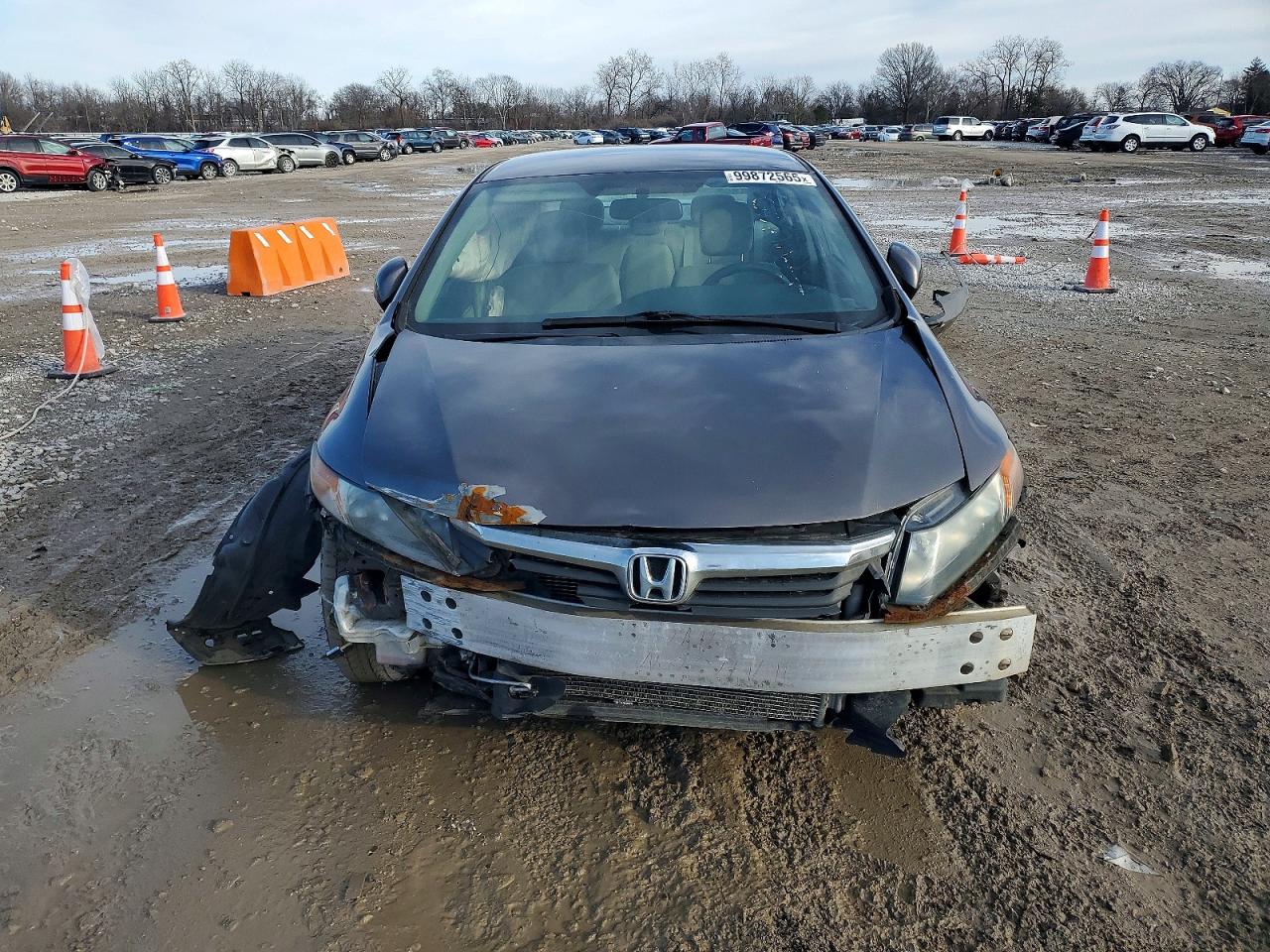 2012 HONDA CIVIC LX photo 5