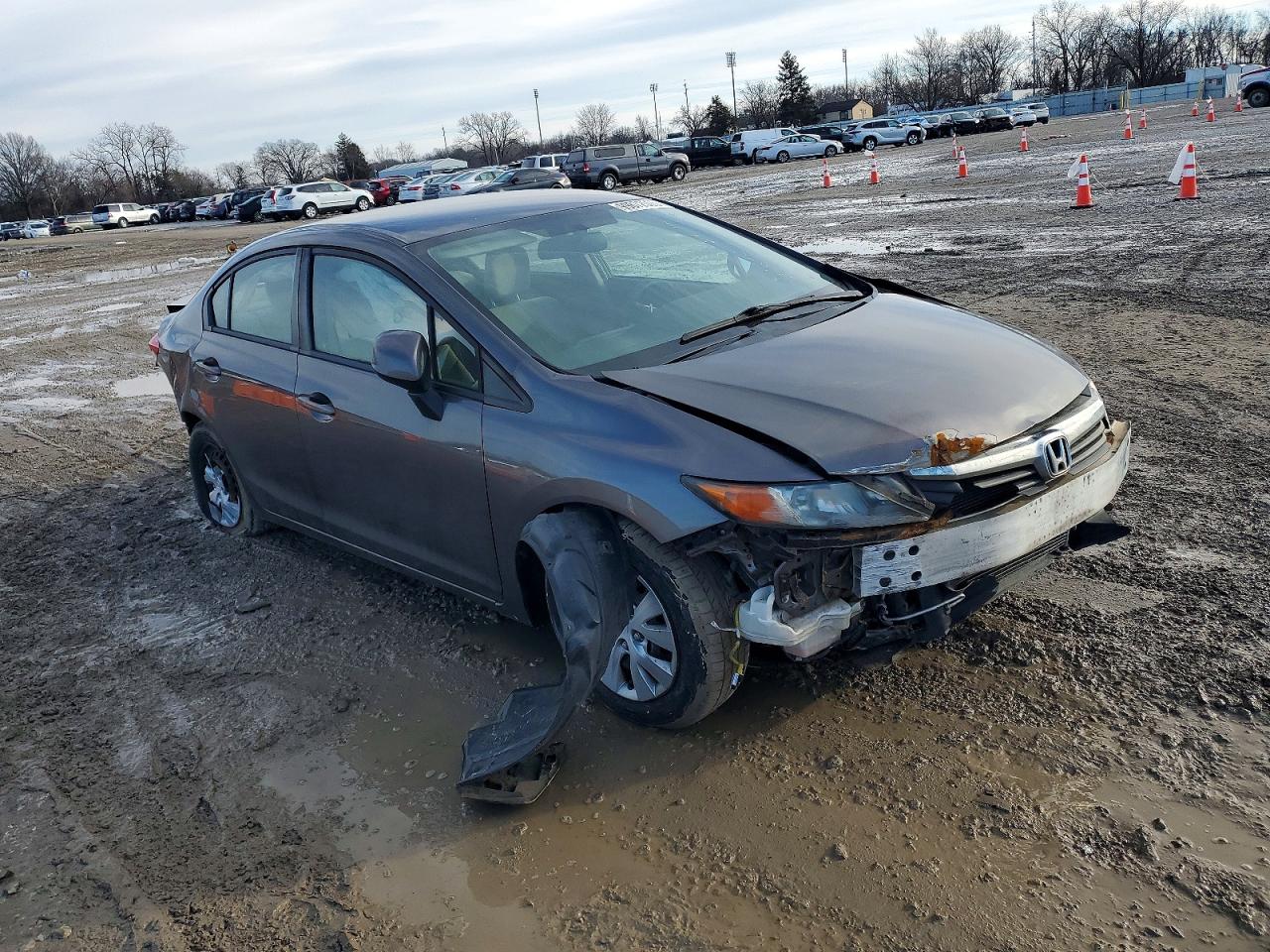 2012 HONDA CIVIC LX photo 4