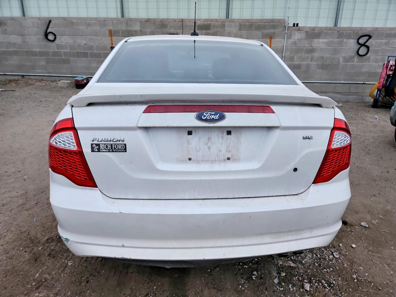 2012 FORD FUSION SE photo 6