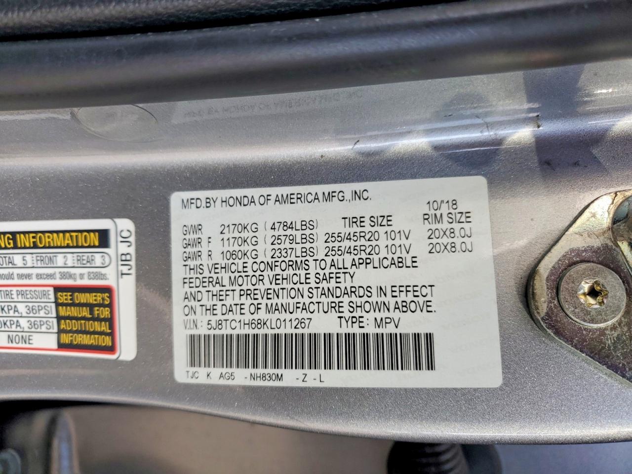 2019 ACURA RDX A-SPEC photo 27