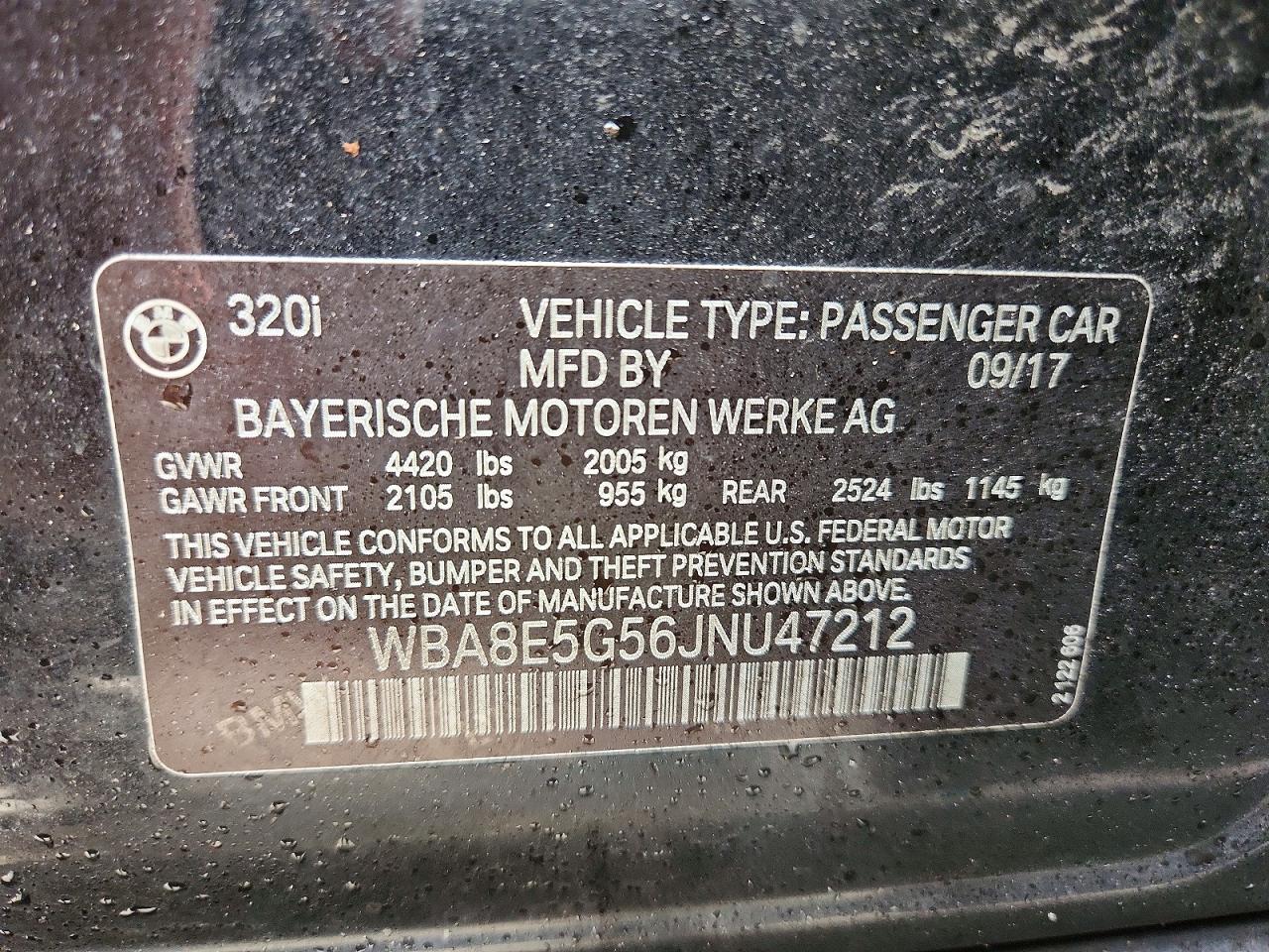 2018 BMW 320 XI photo 13