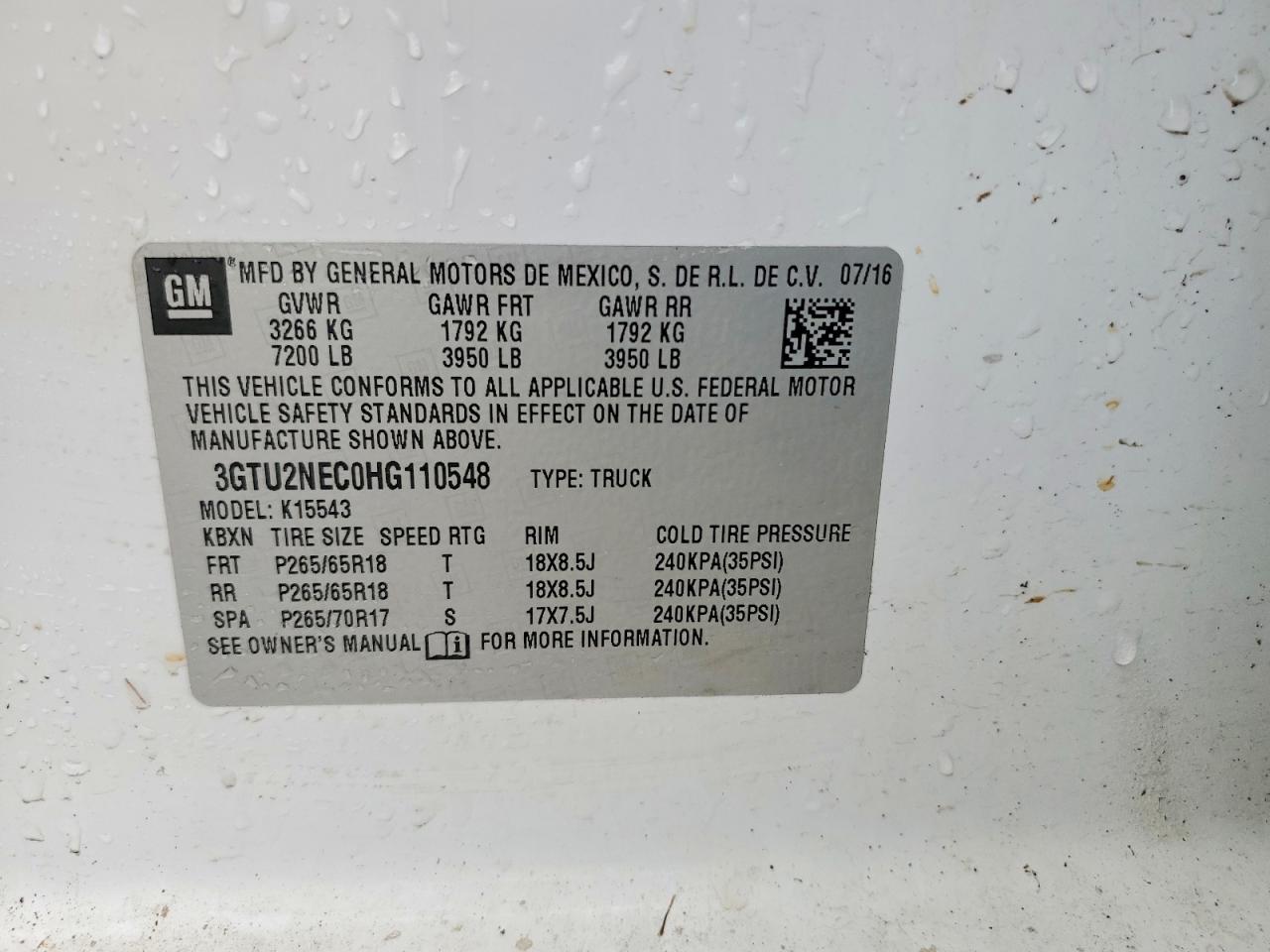 2017 GMC SIERRA K1500 SLT photo 13