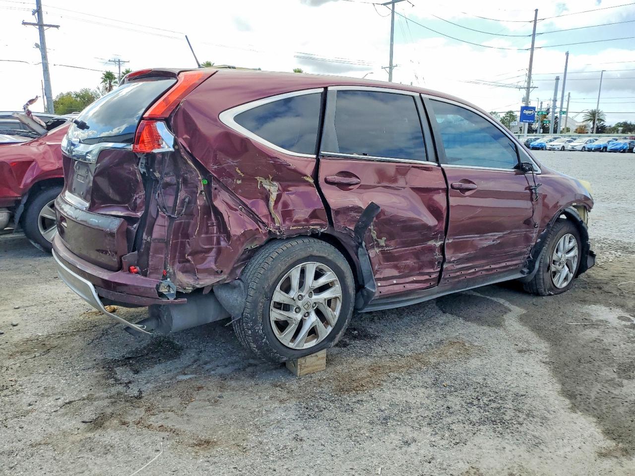 2015 HONDA CR-V EX photo 5