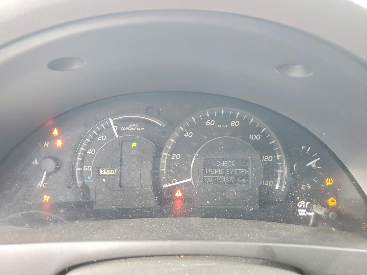 2008 TOYOTA CAMRY HYBRID photo 9