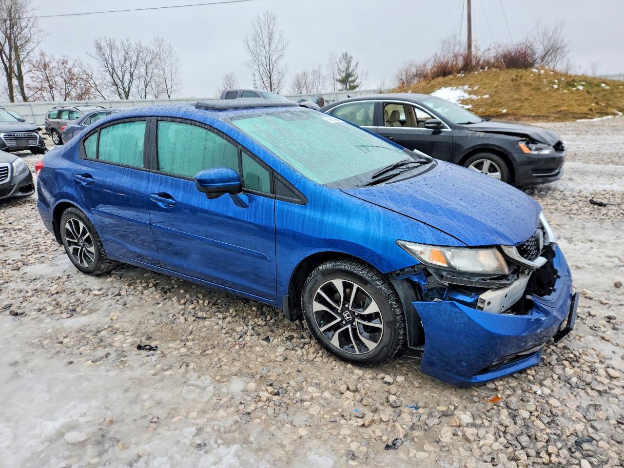2015 HONDA CIVIC EX photo 4