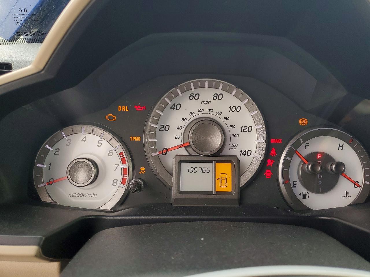 2012 HONDA PILOT LX photo 9