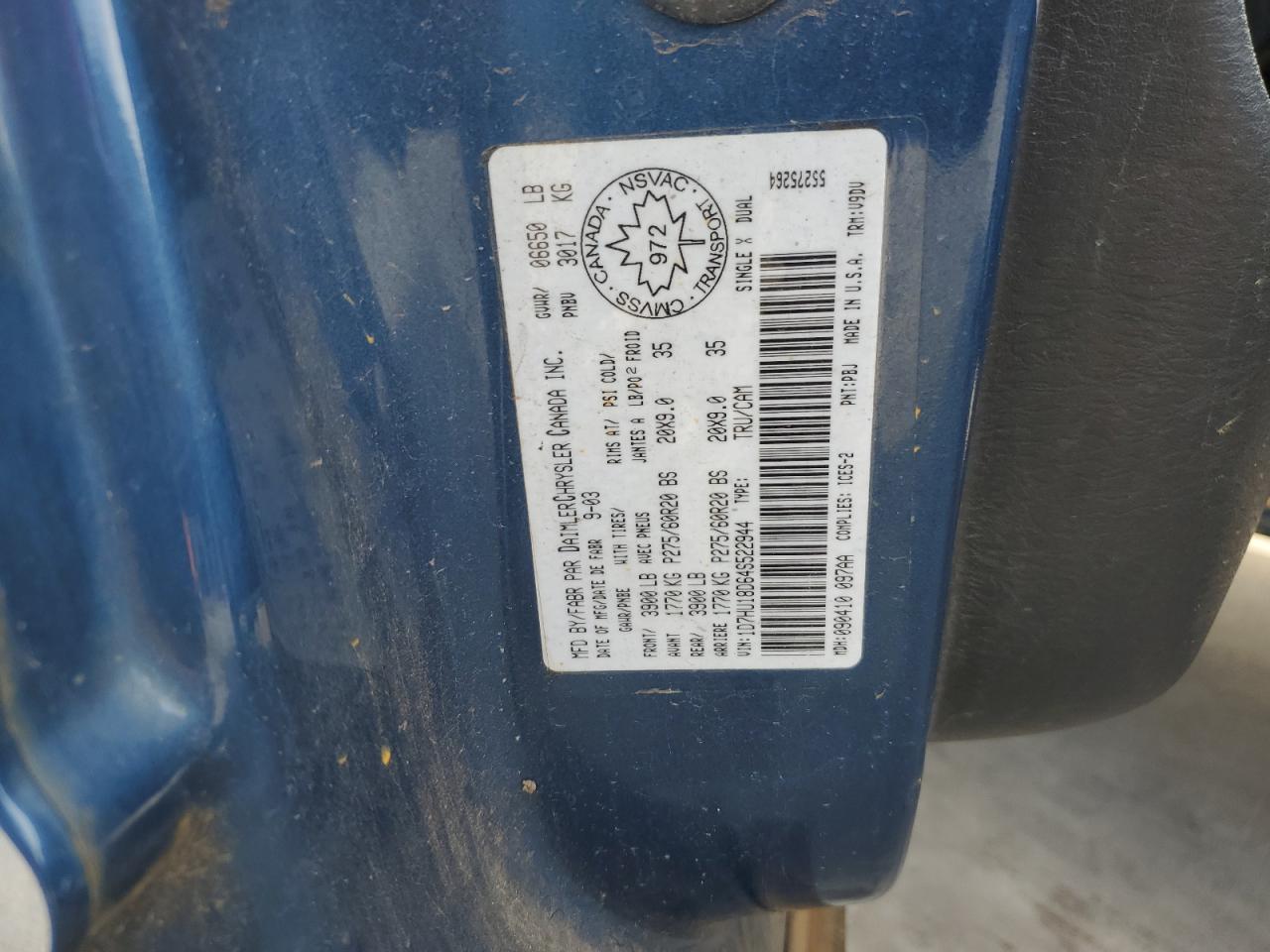 2004 DODGE RAM 1500 ST photo 34