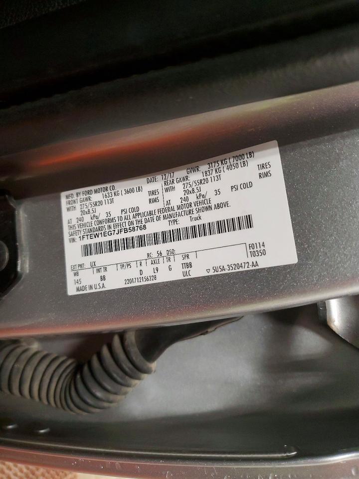2018 FORD F150 SUPERCREW photo 25