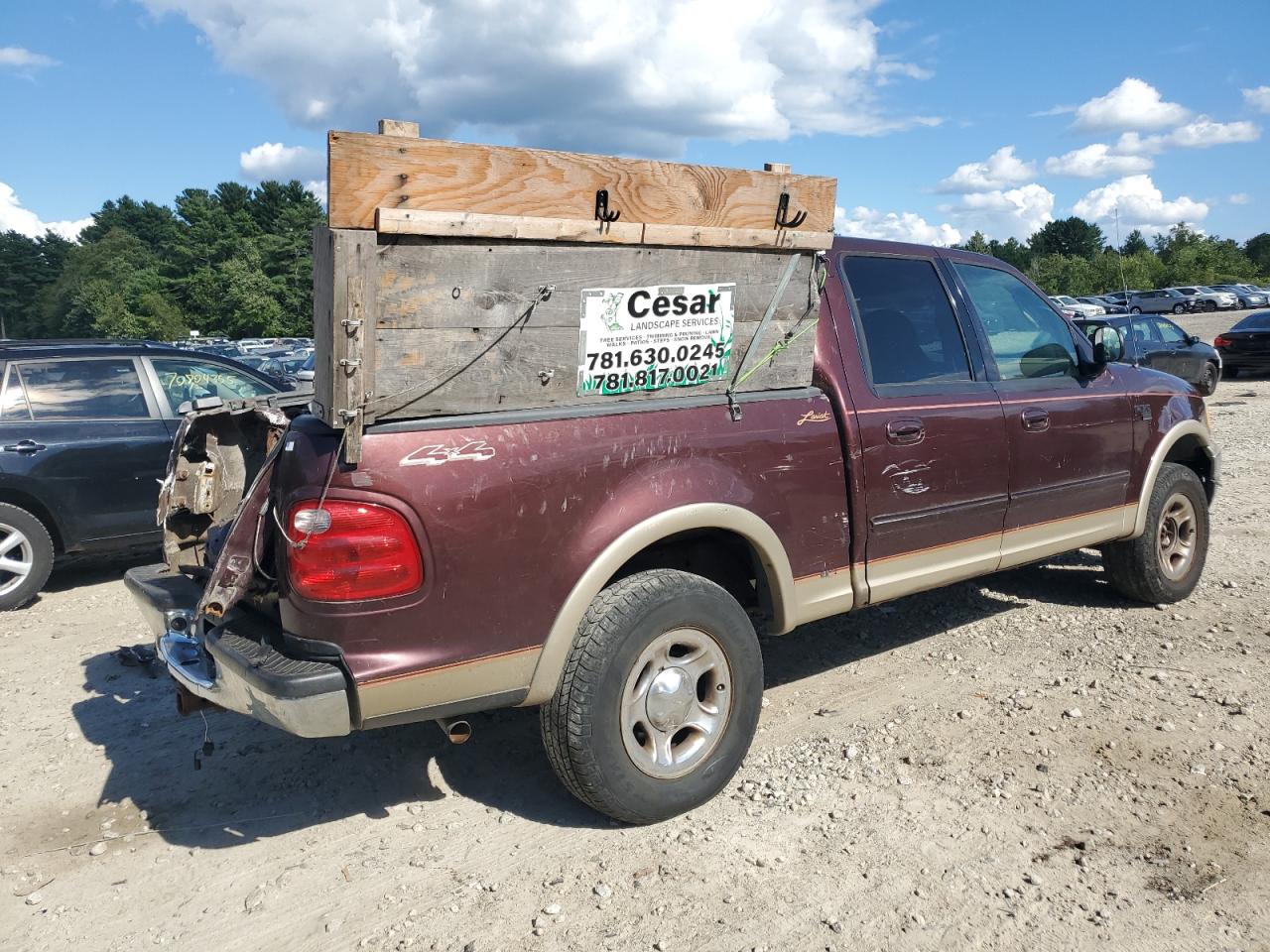 2001 FORD F150 SUPERCREW photo 3