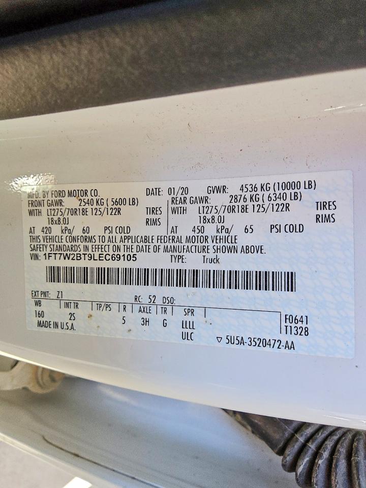 2020 FORD F250 SUPER DUTY photo 23