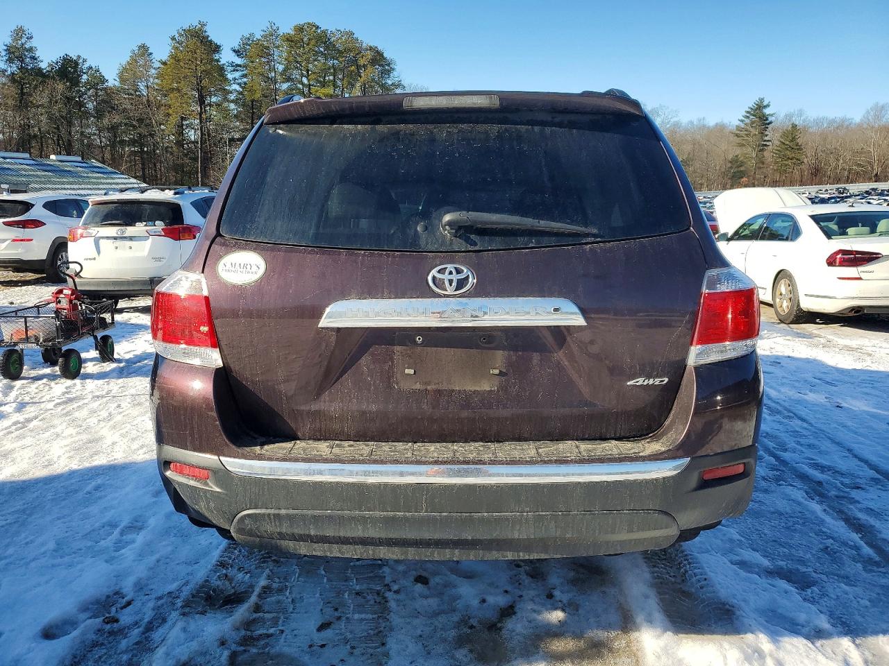 2012 TOYOTA HIGHLANDER LIMITED photo 11
