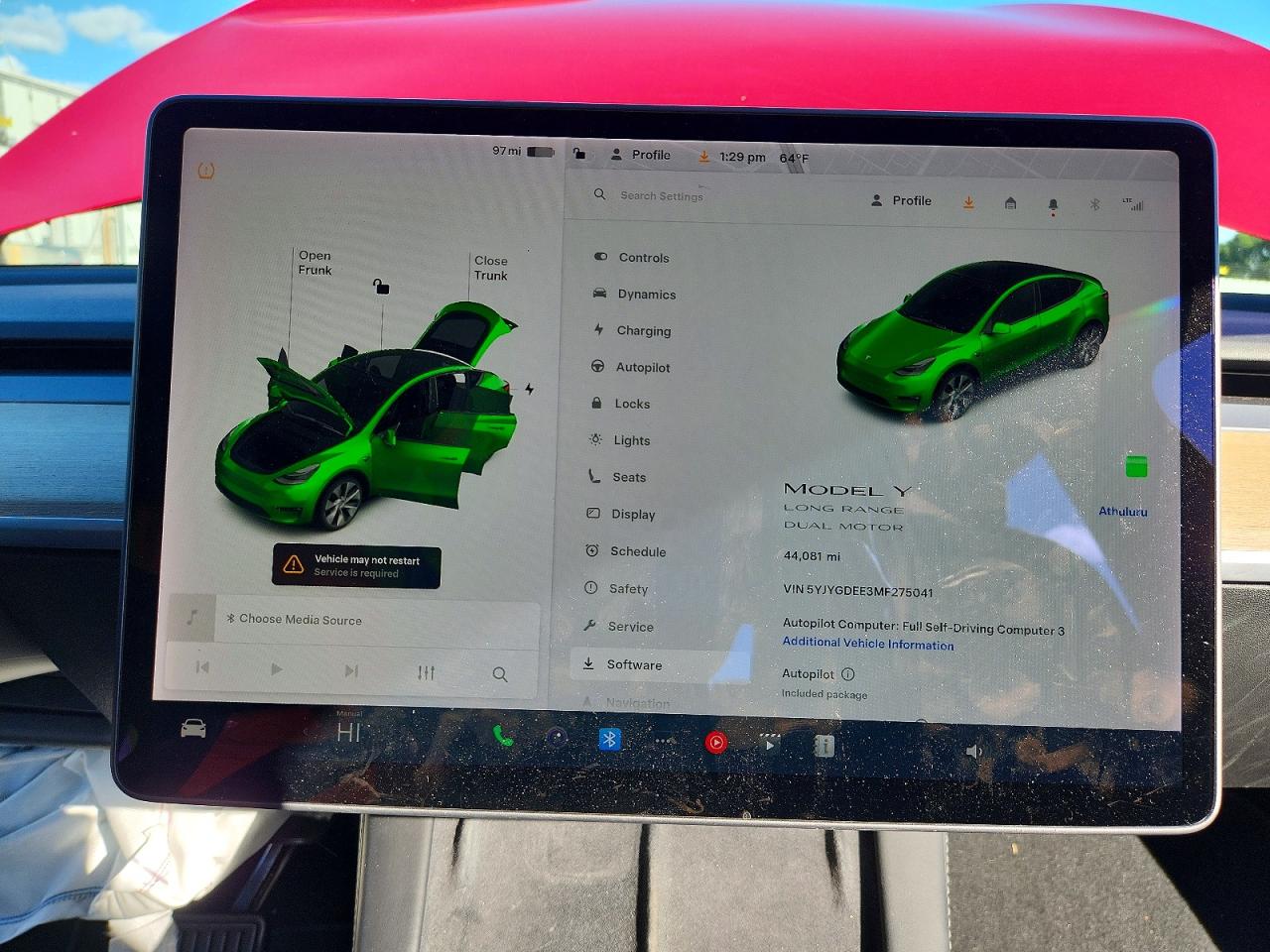 2021 TESLA MODEL Y photo 9
