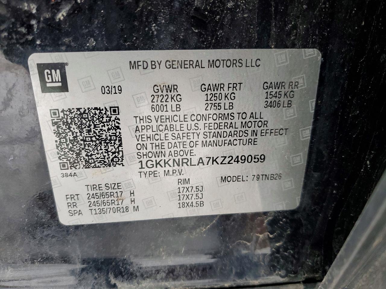 2019 GMC ACADIA SLE photo 25