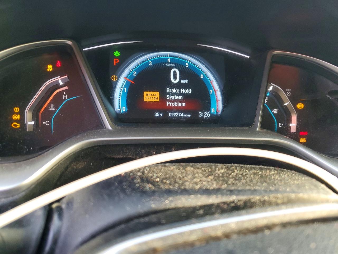 2016 HONDA CIVIC EX photo 9