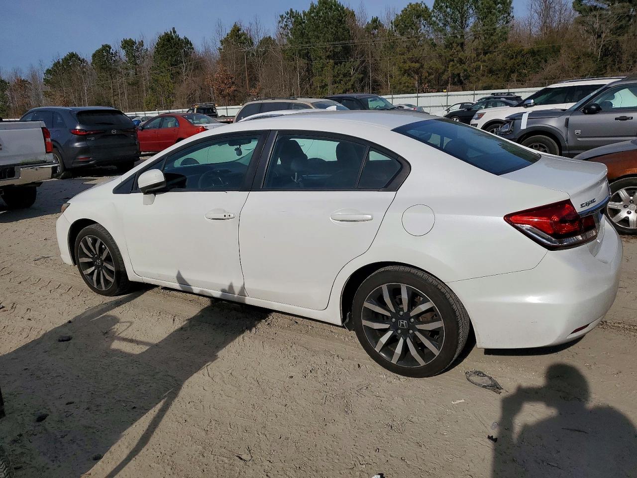 2014 HONDA CIVIC EXL photo 2