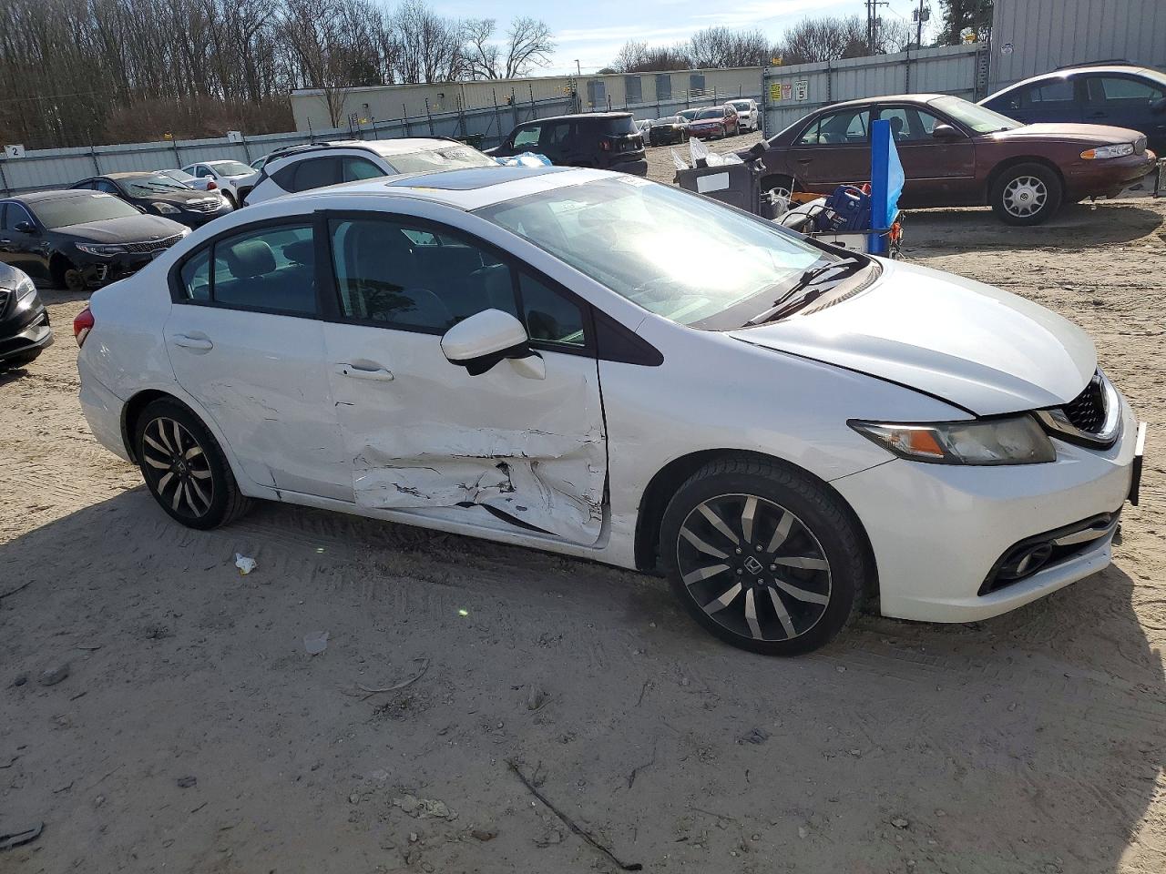 2014 HONDA CIVIC EXL photo 4