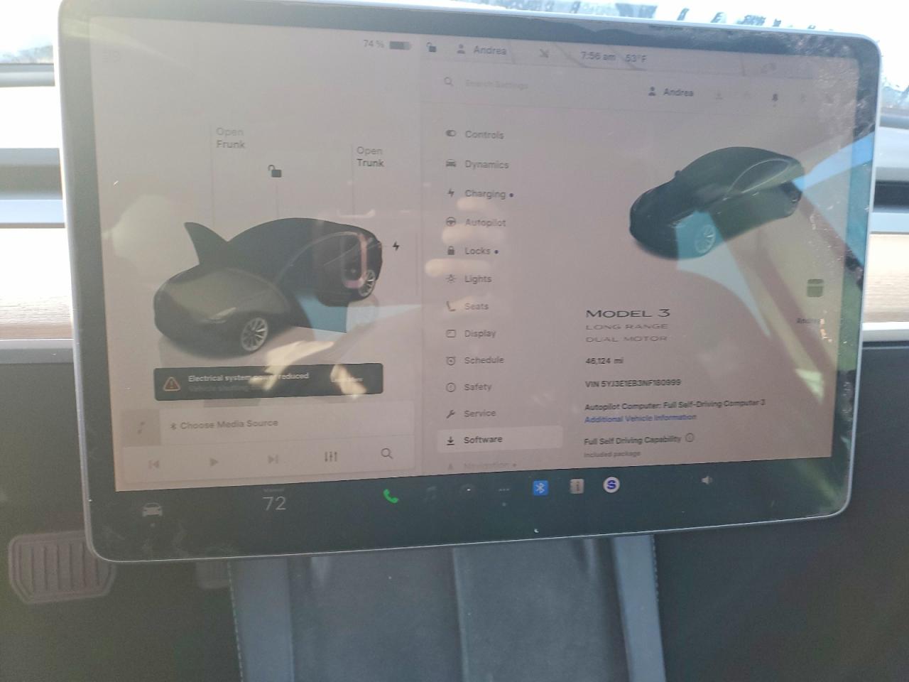 2022 TESLA MODEL 3 photo 9