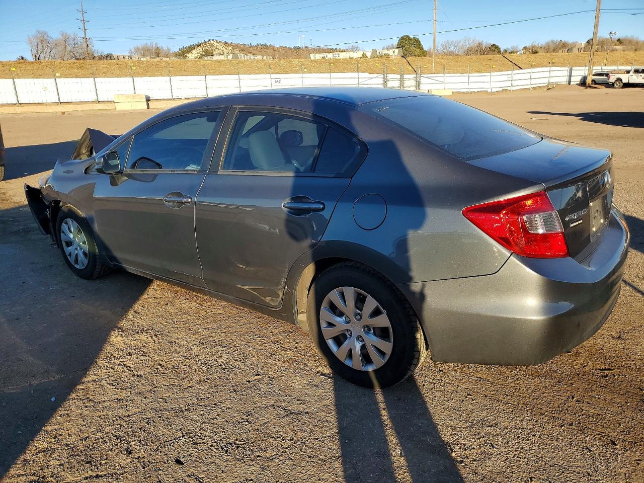 2012 HONDA CIVIC LX photo 2