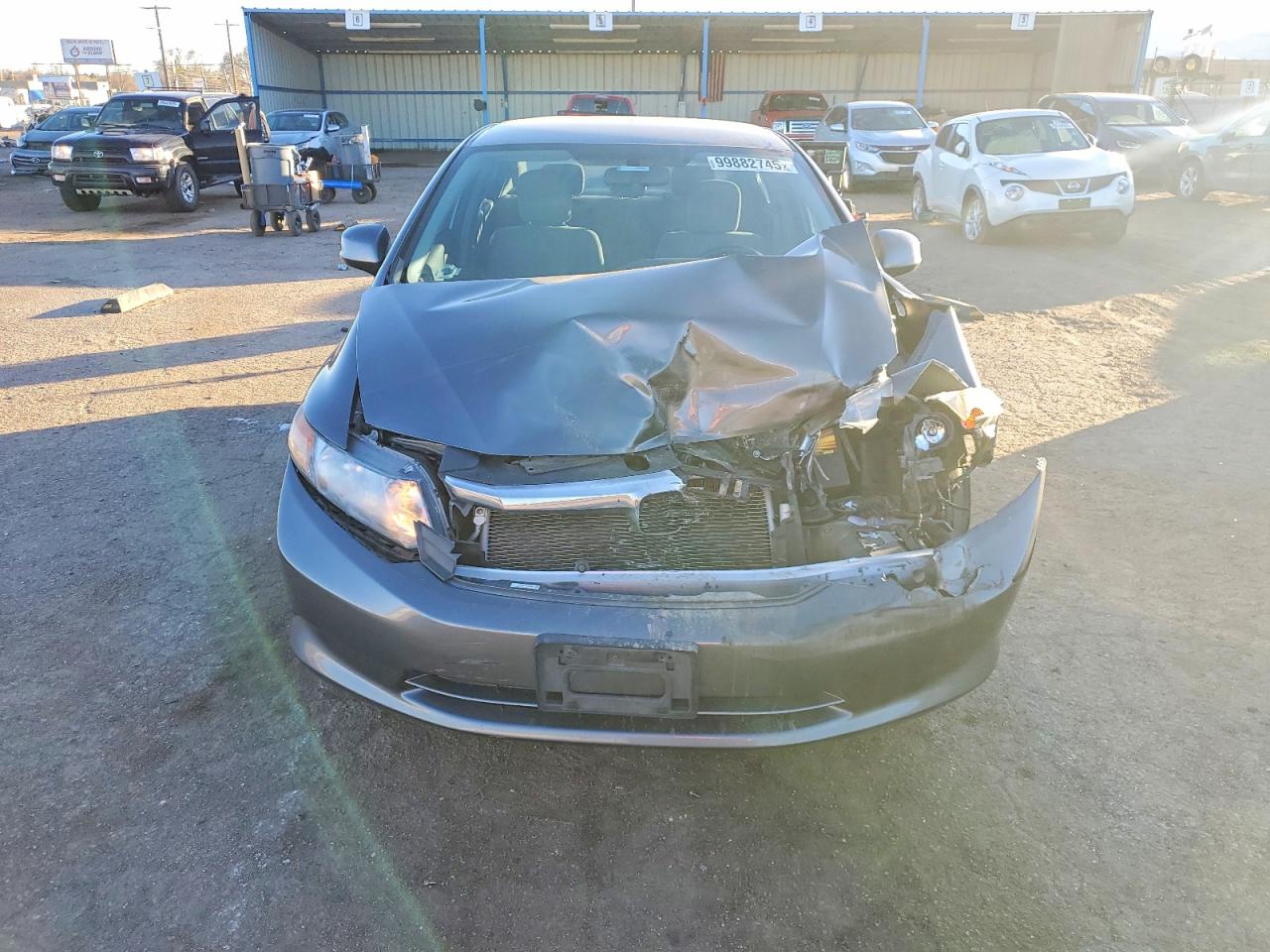 2012 HONDA CIVIC LX photo 5