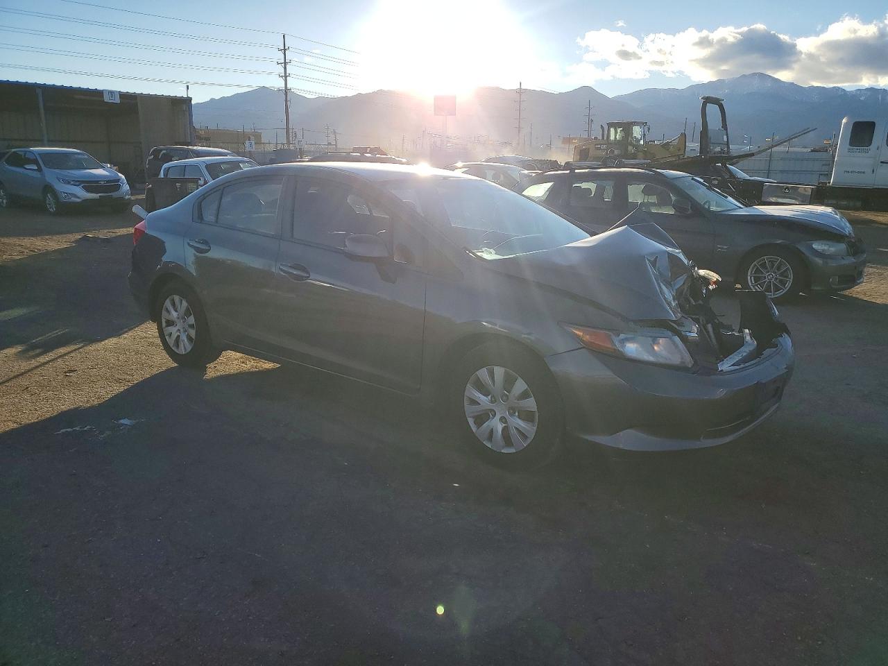 2012 HONDA CIVIC LX photo 4