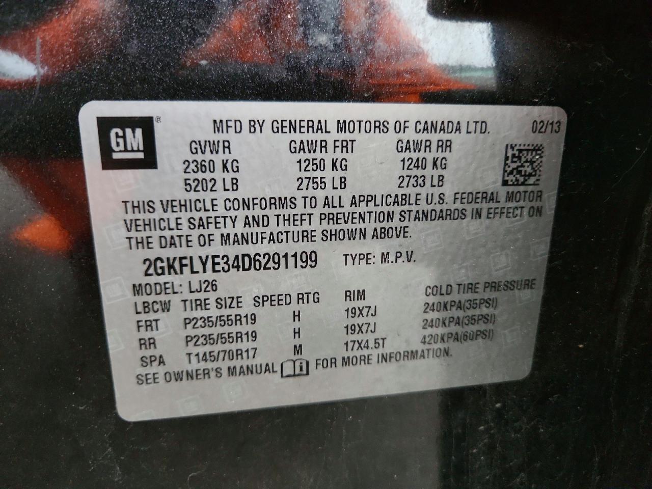 2013 GMC TERRAIN DENALI photo 13