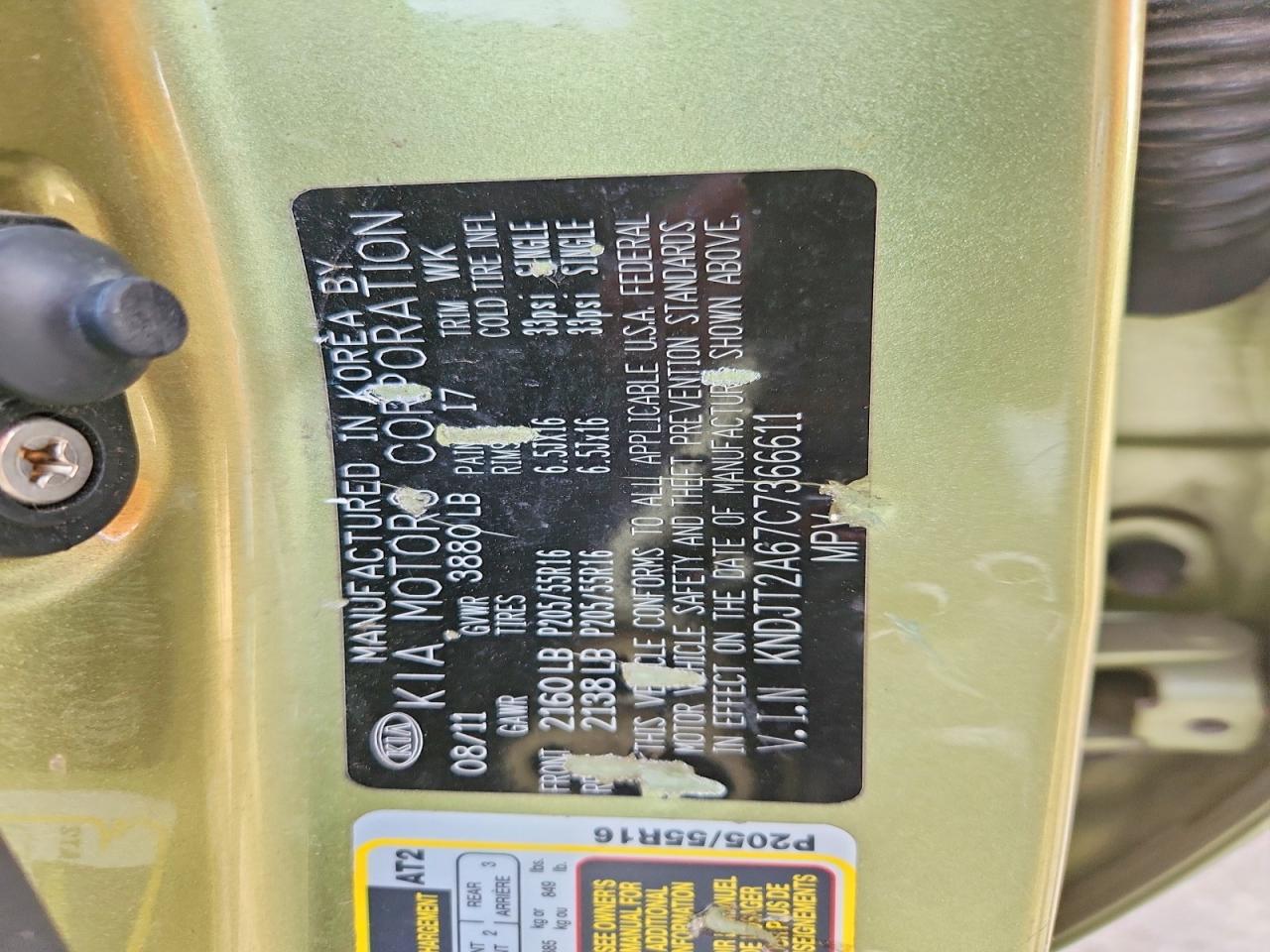 2012 KIA SOUL + photo 12