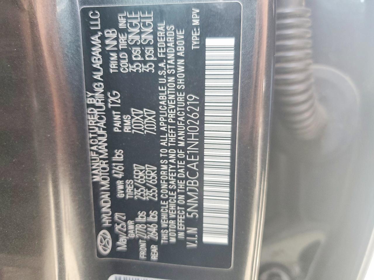 2022 HYUNDAI TUCSON SEL photo 37