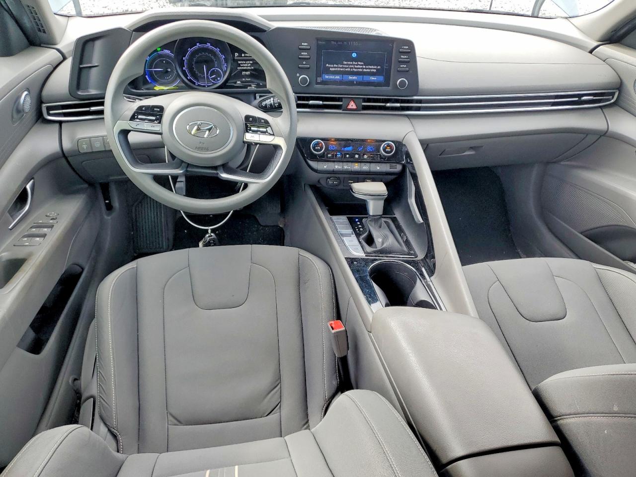 2023 HYUNDAI ELANTRA BLUE photo 8